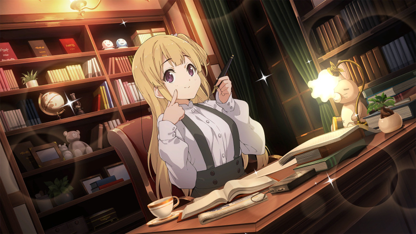 The Big ImageBoard (TBIB) - 1girl 22/7 22/7 ongaku no jikan blonde hair ...