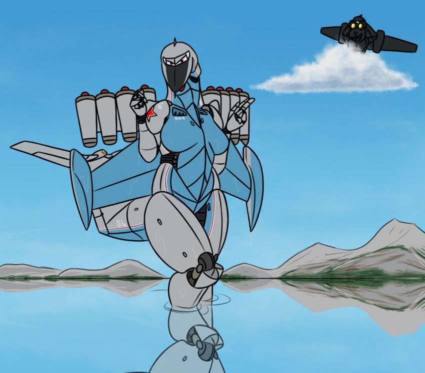 The Big ImageBoard (TBIB) - aeromorph aircraft airplane anthro back ...