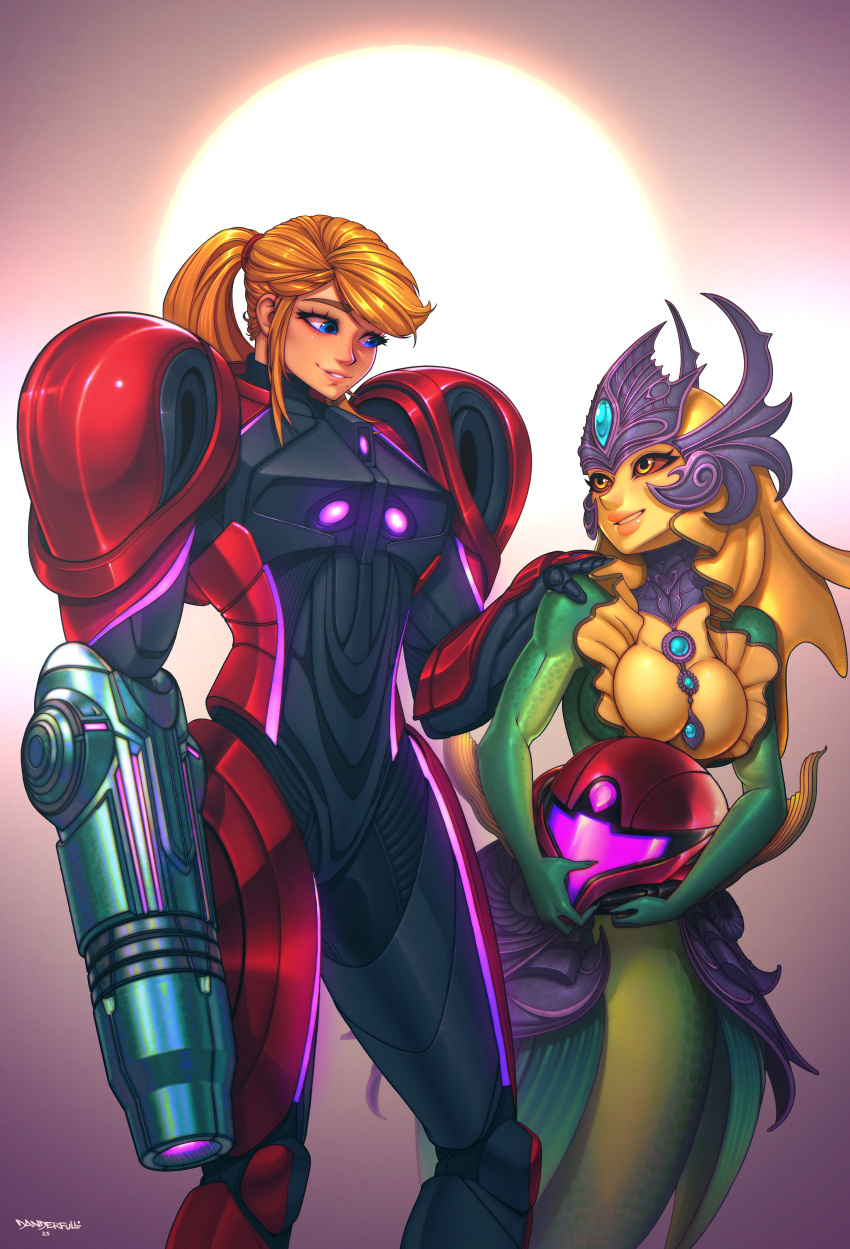 Metroid Human The Big ImageBoard (TBIB) - absurd res arm fin armor crossover ...