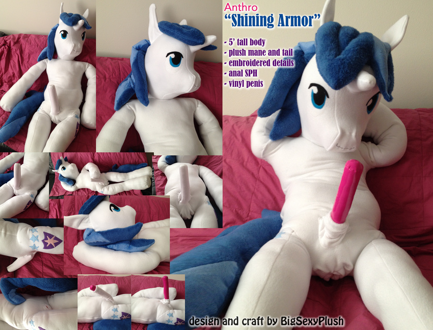 bigsexyplush friendship_is_magic male my_little_pony penis plushie shining_...