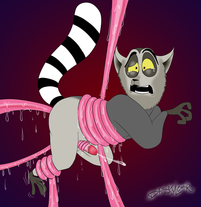 all_hail_king_julien anal anal_insertion anal_penetration balls crying cum ...