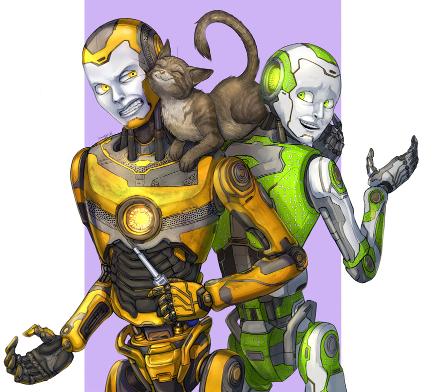 The Big ImageBoard (TBIB) - 2others :3 absurdres android angry artist ...
