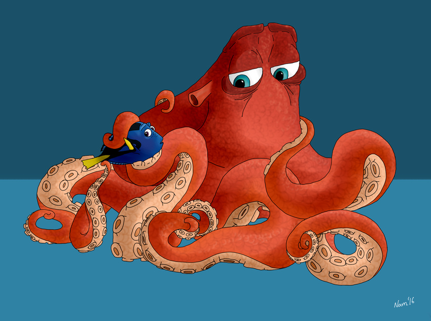 blue_tang cephalopod disney dory finding_dory fish hank(finding_dory)