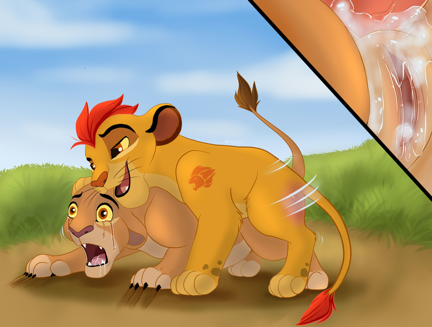 feline guard incest invalid_tag kiara king kion lion mammal painal royalty sex...