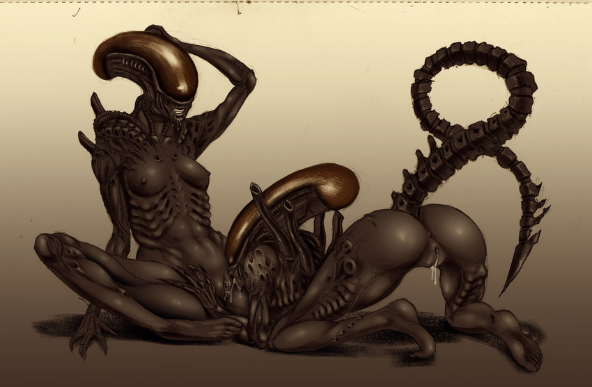 2017 alien alien(franchise) anus breasts butt cunnilingus cup4eney duo feet...