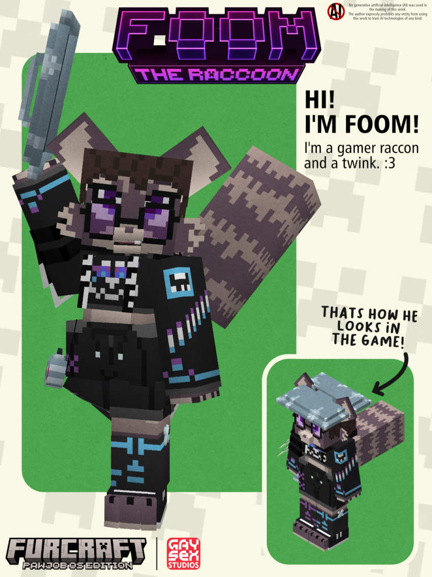 The Big ImageBoard (TBIB) - 3:4 3d (artwork) anthro biped blockbench ...