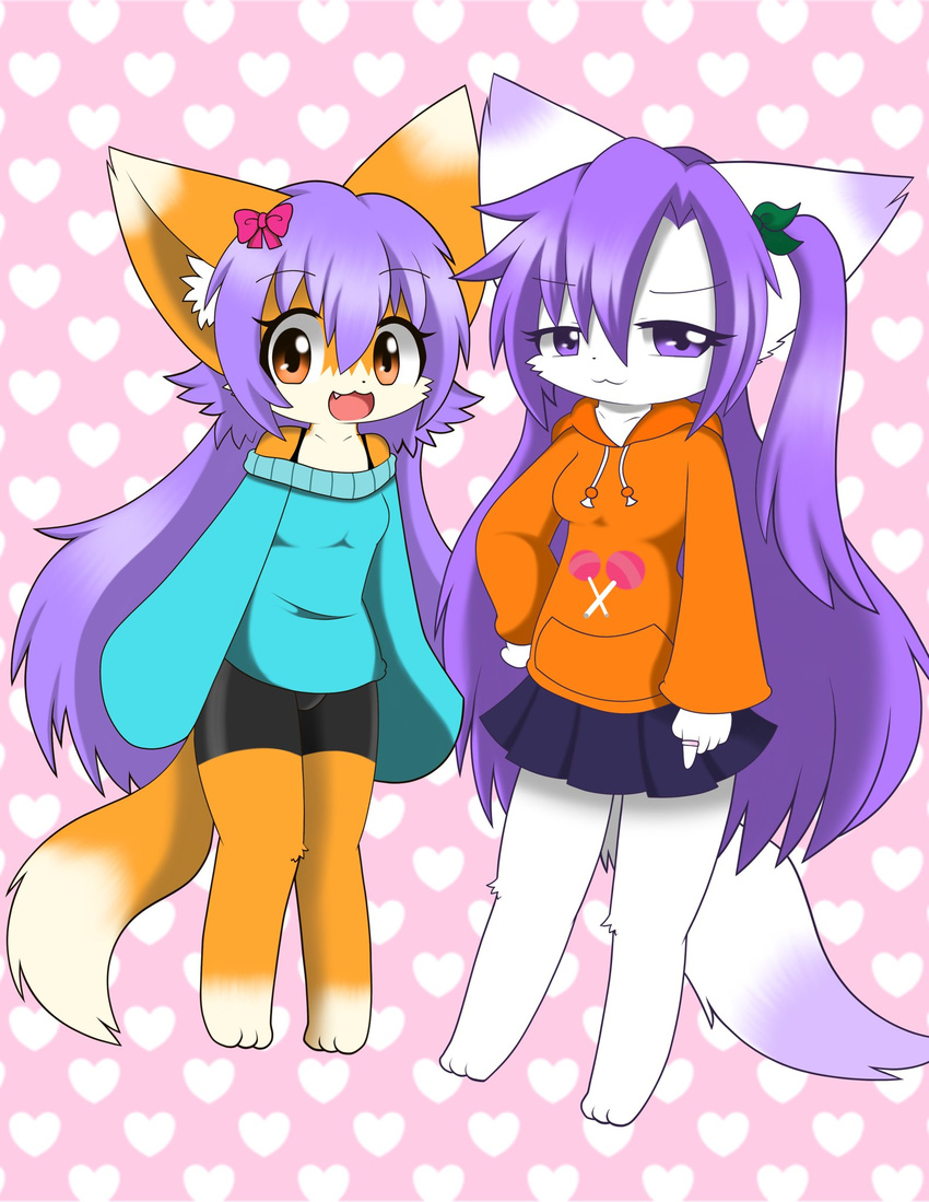 The Big ImageBoard (TBIB) - 2girls artist request brown eyes fox furry ...