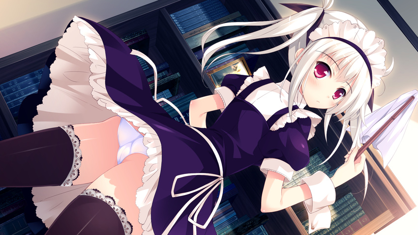 Skinny anime maid doggystyle