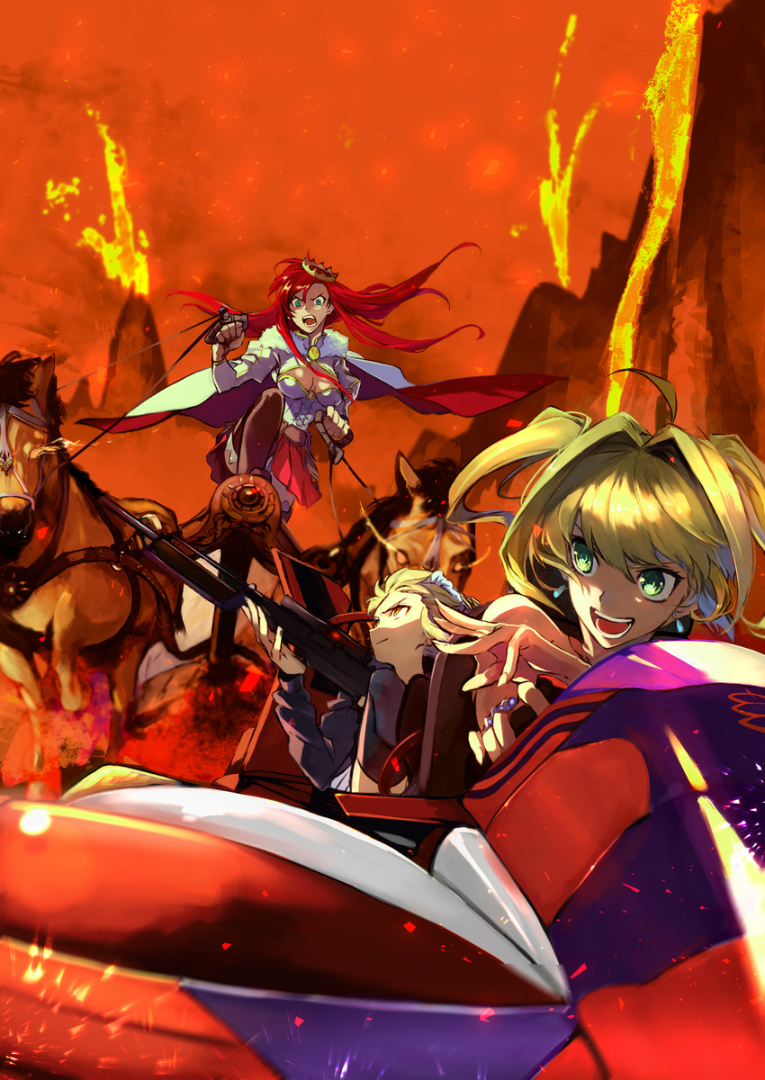 The Big ImageBoard (TBIB) - artoria pendragon (all) blonde hair boudica