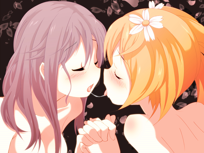 Lesbian anime wallpaper