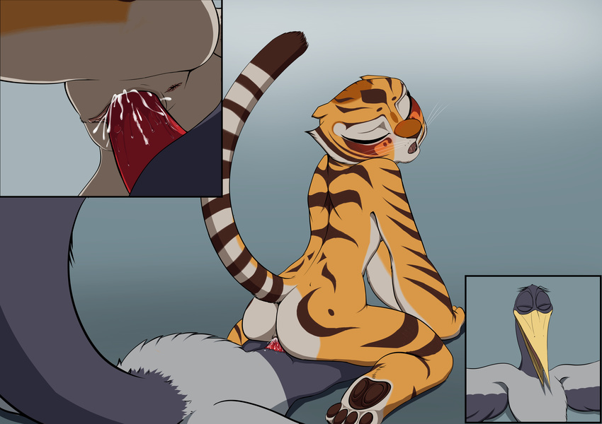 Kung fu panda tigress hentai