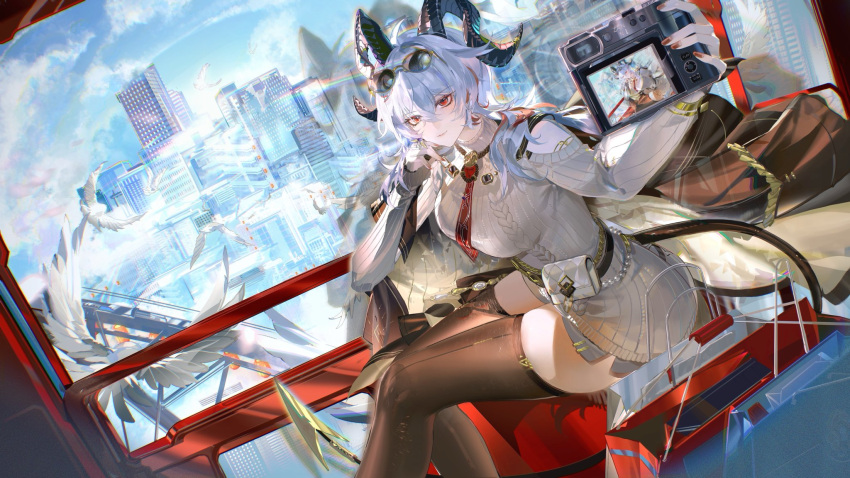 The Big ImageBoard (TBIB) - ahoge black horns black jacket black ...