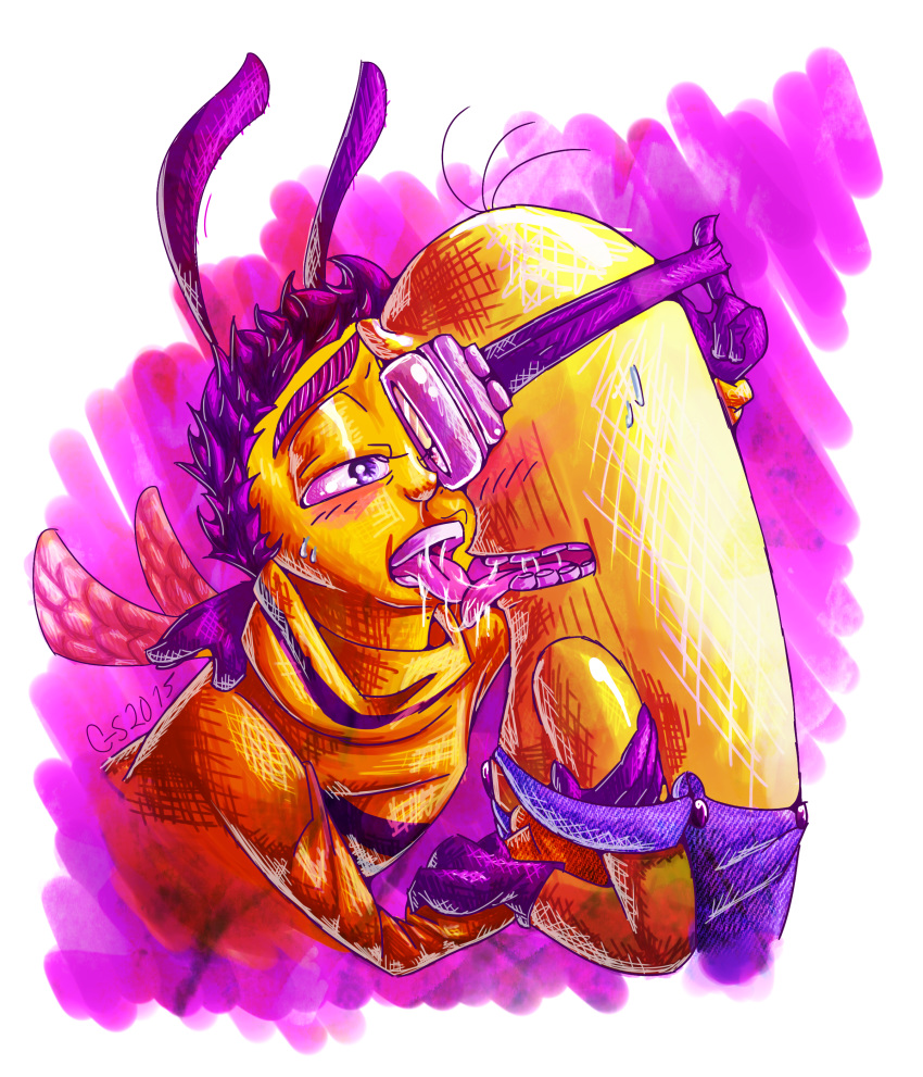 2015 anthro arthropod barry_b.benson bee bee_movie blush clothed clothing d...