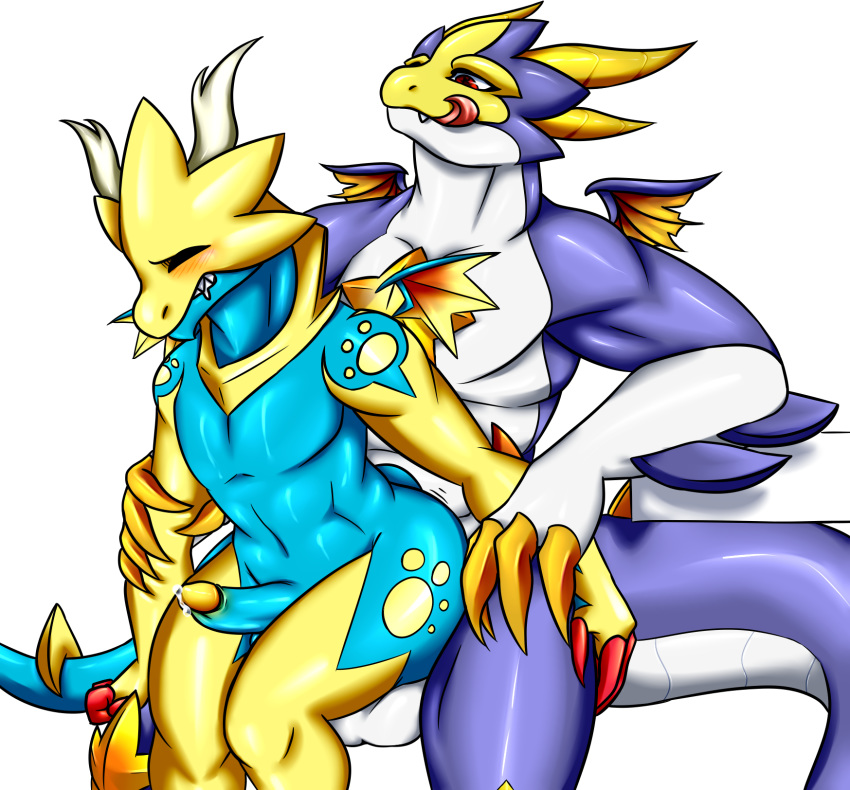 (artwork) dragon dragon_city duo erection girly high_star_dragon male male/...
