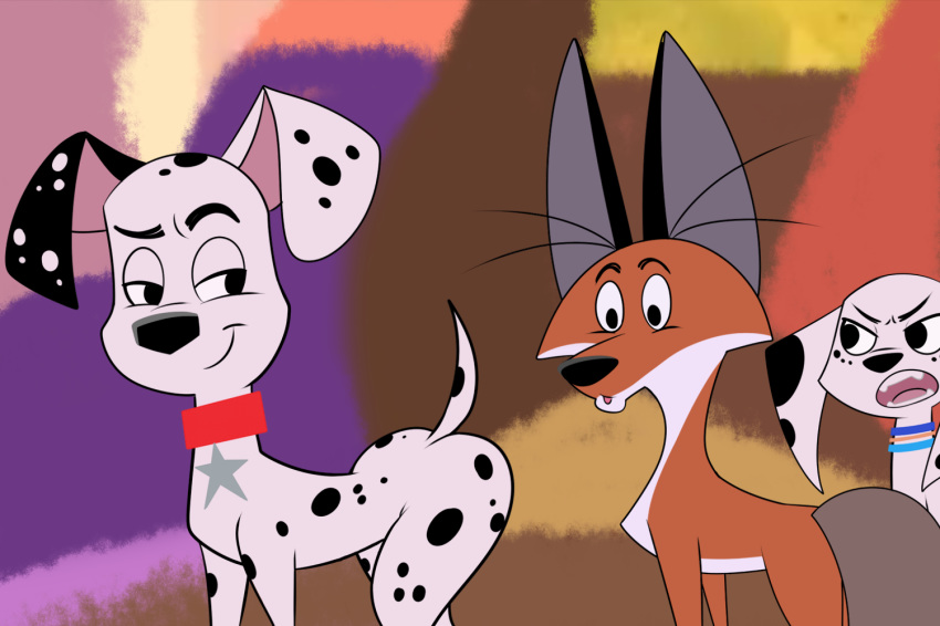 101_dalmatian_street 101_dalmatians 2019 angry butt canid canine canis ...