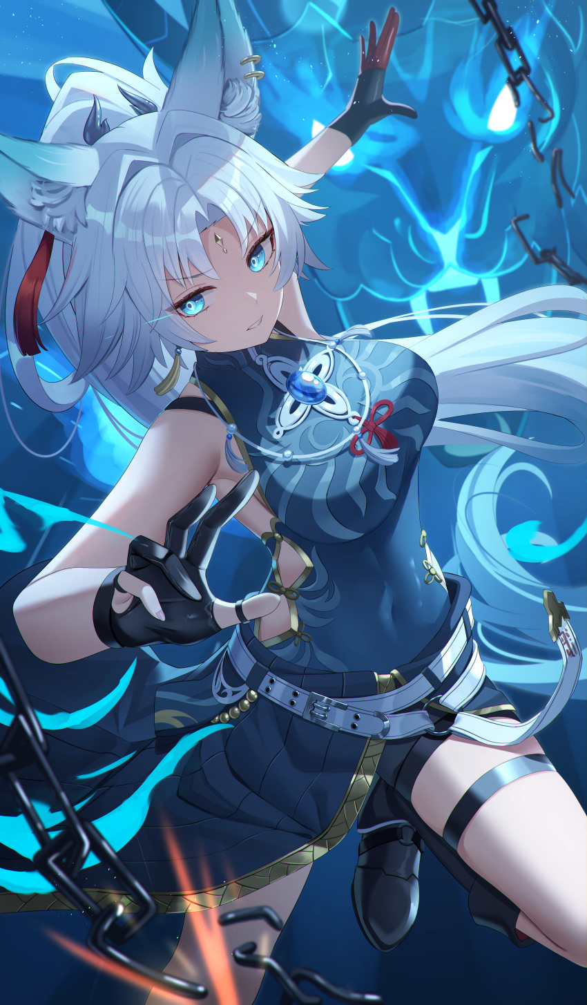 The Big ImageBoard (TBIB) 1girl absurdres animal ear fluff animal