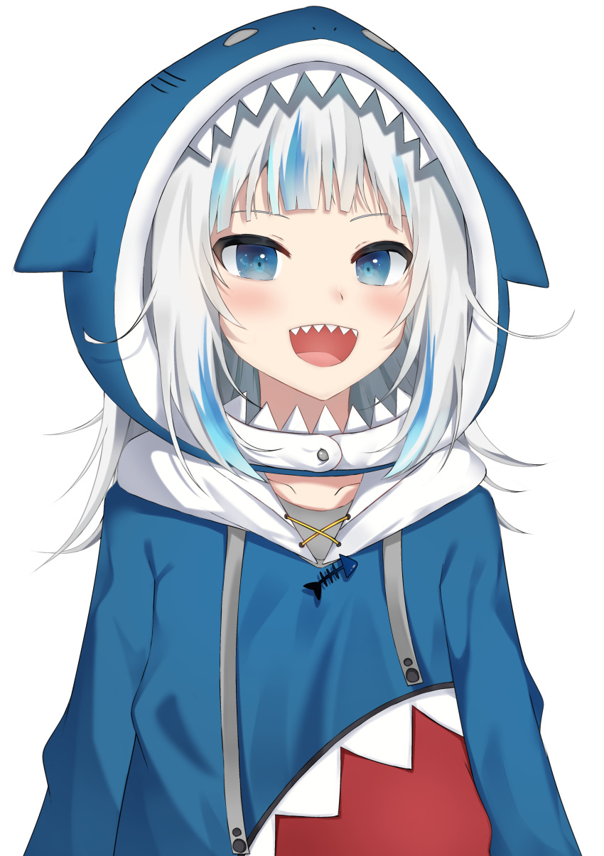 The Big ImageBoard (TBIB) - 1girl :d absurdres atora bangs blue eyes ...
