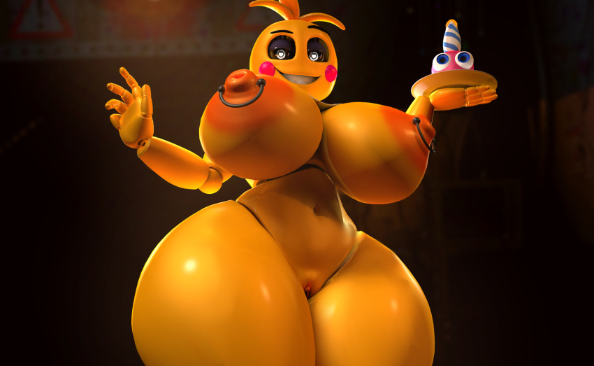 2021 3d(artwork) 5_fingers animatronic anthro areola avian barely_visible_g...