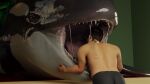 bodily_fluids cetacean clothing dolphin drooling duo feral hi_res human licking male male/male mammal marine neck_grab ninja739 oceanic_dolphin on_tongue open_mouth oral_vore orca saliva size_difference soft_vore swallowing swimwear tallion teeth throat tongue tongue_out toothed_whale vore wet