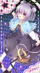  animal_ears bad_id bad_pixiv_id grey_hair mouse_ears nazrin nonaka red_eyes solo touhou 