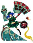  39lostman bad_id bad_pixiv_id drill grenade_launcher highres kawashiro_nitori metal_wolf_chaos missile smug solo touhou weapon 