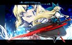  alice_margatroid beru blonde_hair highres shanghai_doll short_hair solo sword touhou translation_request weapon 