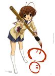  clannad furukawa_nagisa ikeda_kazumi seifuku tagme 