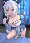  1girl breasts gawr_gura highres hololive hololive_english nc731 small_breasts 