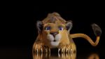  3d_(artwork) bigcat blender_(software) claws digital_media_(artwork) felid feline feral fur hair male mammal mane pantherine paws realistic ruark solo standing 