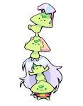 ._. ambiguous_gender amethyst_(steven_universe) armless cartoon_network chibi cosplay discount-supervillain dot_eyes eyewear garnet_(steven_universe) gem gem_(species) green_body group hair humanoid long_hair not_furry pearl_(steven_universe) peridot_(gem) peridot_(gem_species) simple_eyes smolidot stacked steven_quartz_universe steven_universe sunglasses toony wig