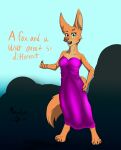  absurd_res anthro canid canine clothed clothing diane_foxington dreamworks female fox green_eyes hi_res mainarts mammal ring sfw simple_background solo the_bad_guys 