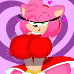  &lt;3 2022 3barts 4k absurd_res accessory amy_rose anthro bedroom_eyes big_breasts bouncing_breasts breast_focus breast_jiggle breasts clothing curvy_figure digital_media_(artwork) dress erect_nipples erect_nipples_under_clothes eulipotyphlan eyelashes female fur green_eyes hair half-closed_eyes headband hedgehog hi_res hourglass_figure huge_breasts jiggling lipstick looking_at_viewer makeup mammal multicolored_body multicolored_fur narrowed_eyes nipple_outline nipples pink_body pink_fur pink_hair red_clothing red_dress seductive sega short_hair simple_background smile solo sonic_the_hedgehog_(series) tan_body tan_fur thick_thighs two_tone_body two_tone_fur voluptuous wide_hips 