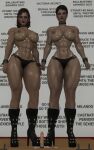  2girls 3d ball_busting bdsm breasts castration cbt fallout_(series) fallout_4 high_heels large_breasts multiple_girls muscular muscular_female non-web_source restrained ruptured_testicle self_upload testicles thepoppedpervert 