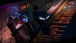 16:9 3d_(artwork) 5_fingers anthro bottomwear clothed clothed_anthro clothed_female clothing coat coat_cape digital_media_(artwork) female fingerless_gloves fingers fur gloves graffiti hair handwear hi_res humanoid_hands male mammal motorcycle murid murine night pants petruz rat ren_(petruz) rodent solo source_filmmaker_(artwork) topwear vehicle white_body white_fur white_hair widescreen