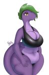  belly breasts female hi_res serpentine slitherspawn snekkobean thick_thighs 