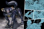 all_fours amputee anal anal_penetration anthro biped canid canine canis dildo dildo_in_ass dildo_in_mouth dildo_insertion disability drone dronification genitals goo_transformation hi_res hollow_dildo kinakomochi_199 latex male mammal object_in_ass oral oral_penetration penetration penis sex_toy sex_toy_in_ass sex_toy_in_mouth sex_toy_insertion slim small_penis solo transformation wolf