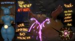 3_toes 3d_(artwork) animatronic anthro anthro_on_anthro anthro_penetrated anthro_penetrating anthro_penetrating_anthro anthro_penetrating_female avian balls bed bedroom bedroom_sex big_balls big_butt bird black_clothing black_panties black_underwear bodily_fluids butt chicken clothed clothing colored_cum cum cum_drip cum_in_vagina cum_inside dialogue digital_media_(artwork) dishes dominant dominant_anthro dominant_male dripping duo english_text excessive_cum excessive_genital_fluids feet female female_penetrated five_nights_at_freddy&#039;s five_nights_at_freddy&#039;s_2 five_nights_at_freddy&#039;s_4 from_front_position fucked_silly furniture galliform gallus_(genus) genital_fluids genitals glowing glowing_cum hi_res huge_balls huge_butt hyper hyper_butt impregnation inside kitchen lagomorph leporid lying lying_on_bed machine male male/female male_dominating_female male_penetrating male_penetrating_anthro male_penetrating_female mammal mating_press messy on_back on_bed orgasm panties penetration penile penile_penetration penis penis_in_vagina phasianid plushtrap_(fnaf) profanity pump purple_cum questionable_consent rabbit rckke robot robot_anthro scottgames scut_tail sex shaking short_tail size_difference smaller_anthro smaller_male sperm_cell splurt submissive submissive_anthro submissive_female tail text toes topless topless_anthro topless_male toy_bonnie_(fnaf) toy_chica_(fnaf) trembling underwear unusual_bodily_fluids unusual_cum unusual_genital_fluids vaginal vaginal_penetration washing_dishes
