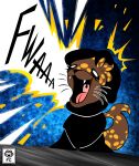 animal_humanoid anthro fan_character femboy fiwzycat! hi_res humanoid humor male male/male mammal marine marine_humanoid marine_mammal meme pinniped screeching sea_lion seal shitpost solo toony