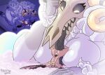 absurd_res american_mythology anal anthro anthro_on_anthro arthropod blush bodily_fluids bone breast_squish breasts cloud dream dream_manipulation drooling duo female female_anthro female_rimming female_rimming_male hi_res hybrid indigenous_north_american_mythology insect lagomorph large_female laying_on_top lepidopteran leporid licking macro magic male male/female male_anthro mammal maxner12 moth mythology north_american_mythology nude nude_anthro nude_female nude_male oral rabbit rasmus_(permaclot) rimming saliva sex size_difference skull skull_head squish tongue wendigo