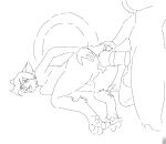 after_sex anal anal_penetration animal_genitalia animal_penis animated anthro anus ass_up balls bed big_penis bodily_fluids breasts butt clothing_inside cum cyber_dragon cybernetic_dragon cybernetics cyborg digital_media_(artwork) domestic_cat dragon duo equine_genitalia equine_penis felid feline felis female forced_in_fabric furniture gaping gaping_anus genital_fluids genitals glistening glistening_genitalia glistening_penis gynomorph gynomorph/female helia_peppercats hi_res huge_penis intersex intersex/female jessy_(wrinklynewt) looking_pleasured machine mammal mythological_creature mythological_scalie mythology nude on_bed pawpads penetration penis pull_out scalie sex sex_through_clothing short_playtime smekbo spread_butt spreading tail through_clothing tongue tongue_out totesfleisch8