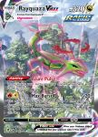  anesaki_dynamic animal_focus artist_name black_sclera blue_sky card_(medium) character_name claws cloud colored_sclera company_name copyright_name copyright_notice day dragon dynamax eastern_dragon english_text fang flying mountainous_horizon no_humans official_art open_mouth outdoors pillar_of_light pokemon pokemon_(creature) pokemon_card pokemon_focus pokemon_tcg rayquaza red_clouds sky solo stairs third-party_source trading_card tree yellow_eyes 