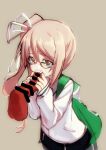  1boy 1girl animal_bag brown_eyes brown_hair cardigan chaos;child crying crying_with_eyes_open cum cum_in_mouth dress_vest fellatio flat_chest glasses hands_on_penis hekiho_academy_school_uniform one-hour_drawing_challenge one_side_up oral osanadaisuke red_penis sailor_collar sailor_shirt school_uniform science_adventure shirt sidelocks solo tearing_up tears white_cardigan yamazoe_uki 