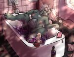 alcohol anthro areola bathing bathroom bathtub belly beverage big_belly big_breasts bodily_fluids bovid breasts butt candle caprine clothing clothing_aside detailed_background digital_media_(artwork) dildo drugs exposed_breasts female fur furniture genital_fluids genitals goat hair half-closed_eyes hi_res hooves horn joints looking_at_viewer mammal marijuana narrowed_eyes navel nipples nude overweight overweight_anthro overweight_female panties panties_aside partially_submerged pigtails pinup pose relaxing seductive sex_toy shower smile smiling_at_viewer smirk smirking_at_viewer smoke smoking snow_(snows_no_nos) snows_no_nos solo solo_focus spread_legs spreading thick_thighs underwear underwear_aside vulva water wet wine wine_bottle