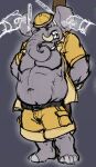  anthro belt biped black_belt bottomwear clothed clothed_anthro clothed_male clothing disembodied_hand electric_toothbrush elephant elephantid explorer eyes_closed grey_body hands_behind_back hat headgear headwear holding_feather kctk loose_feather male mammal navel open_clothing open_shirt open_topwear pants pecs proboscidean proboscis_(anatomy) shirt solo_focus standing teeth tickle_fetish tickle_torture tickling tickling_ears tied_to_post topwear trunk_(anatomy) tusks wearing_hat yellow_bottomwear yellow_clothing yellow_hat yellow_headwear yellow_pants 