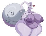  &lt;3 2022 3_fingers antennae_(anatomy) anthro areola arms_over_breasts bedroom_eyes belly big_belly big_breasts big_tail bottom_heavy breasts chubby_female featureless_crotch female fingers gastropod hands_over_breasts hi_res hisuian_goodra huge_breasts huge_thighs human mammal mollusk narrowed_eyes navel nintendo nipples nude overweight overweight_anthro overweight_female pok&eacute;mon pok&eacute;mon_(species) pokemon_legends_arceus purple_areola purple_body purple_nipples purple_skin regional_form_(pok&eacute;mon) rei_(pokemon) resting_arms seductive shell smile solo sssonic2 thick_thighs video_games wide_hips 