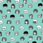  4boys 6+girls :d @_@ ahoge angry arcueid_brunestud black_hair blood blood_on_face blue_background blush bow chibi ciel_(tsukihime) closed_eyes crying eating expressionless glasses hair_bow hair_ornament hair_scrunchie hairband head_only hisui_(tsukihime) inui_arihiko kohaku_(tsukihime) long_hair mario_gallo_bestino metarogu monochrome multiple_boys multiple_girls scrunchie short_hair siblings side_ponytail sisters smile smug step-siblings surprised tohno_akiha tohno_shiki tsukihime tsukihime_(remake) twins twintails vampire vlov_arkhangel yumizuka_satsuki 