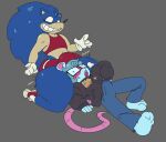  absurd_res animal_humanoid anthro athletic_wear barefoot between_thighs bigbun_3 blue_eyes blush bottomwear bra bulge bun-e clothing cum_stain duo eulipotyphlan eulipotyphlan_humanoid eyewear feet footwear gasp glasses gloves grin gym_bottomwear gym_shorts handwear head_between_thighs hedgehog hedgehog_humanoid hi_res humanoid jacket kneeling lying mammal mammal_humanoid mouse mouse_humanoid murid murid_humanoid murine murine_humanoid on_back rodent rodent_humanoid sega shoes shorts smile sneakers sonic_the_hedgehog sonic_the_hedgehog_(series) sports_bra sportswear topwear underwear 