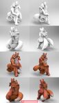  absurd_res anthro bambookat disney duo female fox_and_the_hound hi_res male male/female tod_(fath) vixey 