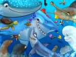 2023 anchor_(finding_nemo) arthropod asterozoan avian bailey_(finding_dory) baleen_whale beluga billfish bird black_body bloat_(finding_nemo) blue_body blue_whale brown_body bruce_(finding_nemo) bubbles_(finding_nemo) carpet_shark cephalopod cetacean chainsxwsmile chum_(finding_nemo) clownfish coleoid countershading crush_(finding_nemo) crustacean deb_(finding_nemo) decapod destiny_(finding_dory) disney dolphin dory_(finding_nemo) echinoderm female finding_dory finding_nemo fish flounder fluke_(finding_dory) gerald_(finding_dory) gill_(finding_nemo) great_white_shark ground_shark gull gurgle_(finding_nemo) hammerhead_shark hank_(finding_dory) istiophoriform jacques_(finding_nemo) lari larid lobster mackerel_shark mako_shark malacostracan male mammal manta_ray marine markings marlin_(finding_nemo) mollusk monodontid mr._ray_(finding_nemo) mustelid nemo_(finding_nemo) nigel_(finding_nemo) octopodiform octopus orange_body otter peach_(finding_nemo) pelecaniform pelican pink_body pinniped pixar pomacentrid pufferfish ray_(fish) reptile rudder_(finding_dory) scalie sea_lion shark sharp_teeth shell spots spotted_body squirt_(finding_nemo) starfish striped_body stripes teeth tetraodontiform toothed_whale turtle whale whale_shark white_body white_shark yellow_body