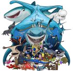 absurd_res ambiguous_gender anchor_(finding_nemo) arthropod asterozoan avian bailey_(finding_dory) baleen baleen_whale beluga billfish bird bloat_(finding_nemo) blue_whale bruce_(finding_nemo) bubbles_(finding_nemo) carpet_shark cephalopod cetacean chum_(finding_nemo) clownfish coleoid collage_(artwork) crush_(finding_nemo) crustacean deb_(finding_nemo) decapod destiny_(finding_dory) disney dolphin dory_(finding_nemo) echinoderm female feral fin finding_dory finding_nemo fish flounder fluke_(finding_dory) gerald_(finding_dory) gill_(finding_nemo) great_white_shark ground_shark group gull gurgle_(finding_nemo) hammerhead_shark hank_(finding_dory) hi_res huge_filesize iguana iguanid istiophoriform jacques_(finding_nemo) lari larid lizard lobster mackerel_shark mako_shark malacostracan male mammal manta_ray marine marine_iguana marlin_(finding_nemo) mollusk monodontid mr._ray_(finding_nemo) mustelid nemo_(finding_nemo) nigel_(finding_nemo) octopodiform octopus open_mouth open_smile otter peach_(finding_nemo) pelecaniform pelican pinniped pixar pomacentrid pufferfish ray_(fish) reptile rudder_(finding_dory) scalie sea_lion shark skywalker7824 smile spread_wings squirt_(finding_nemo) starfish swordfish tetraodontiform tongue toothed_whale whale whale_shark white_shark wings